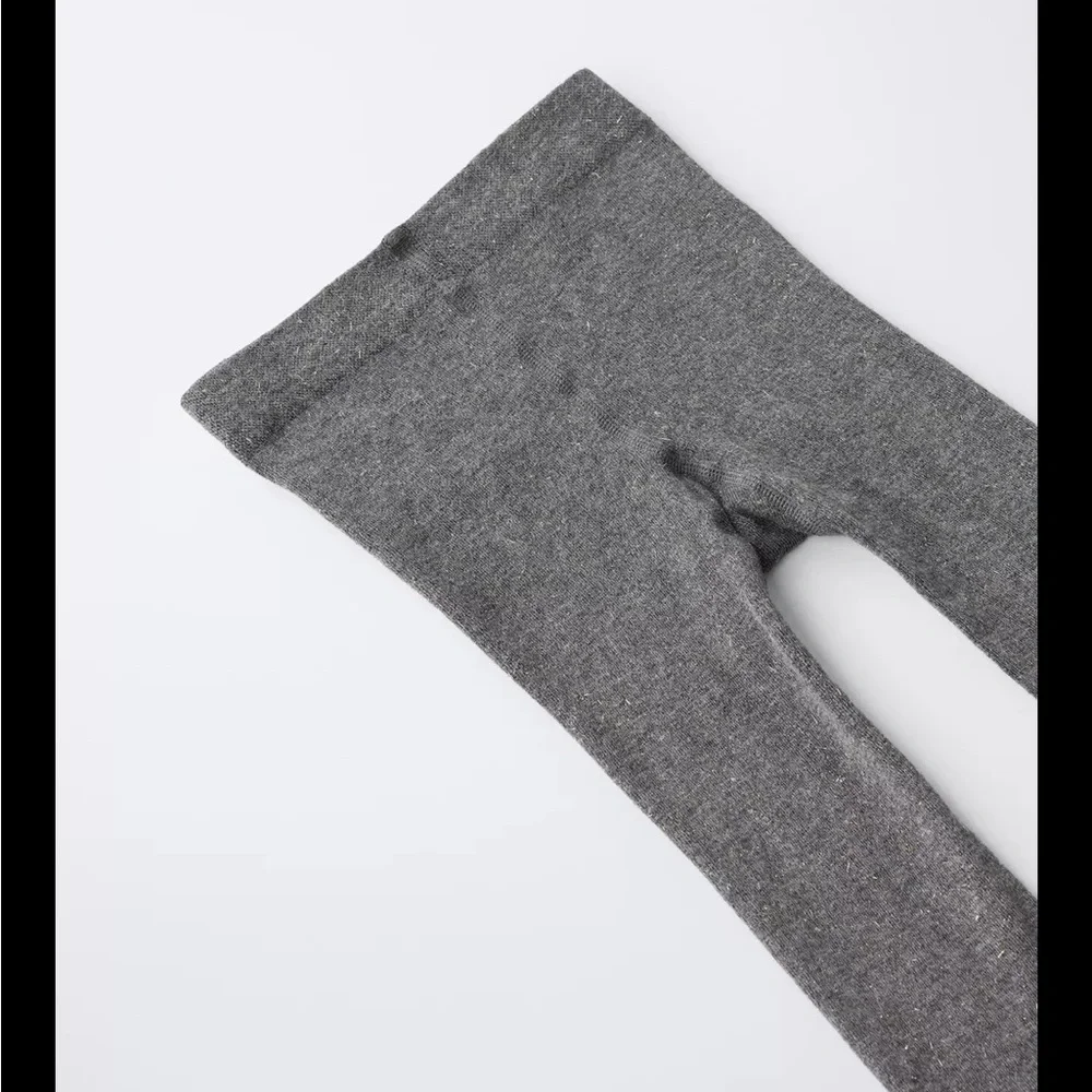 Zara kids, Gray, Sparkly tights, 8-10 years